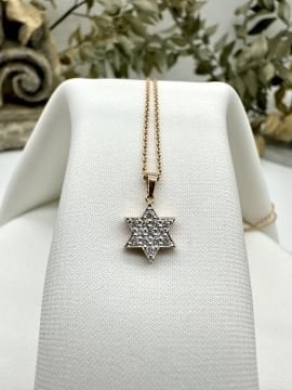 Menora Pırlantalı Kolye