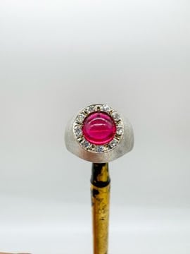 Elmaslı Yakut Yüzük