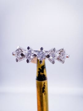 0.51ct Pırlanta Beştaş Yüzük