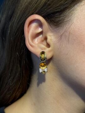 Princess Pırlanta Küpe