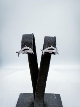 Dolphin Pırlantalı Küpe