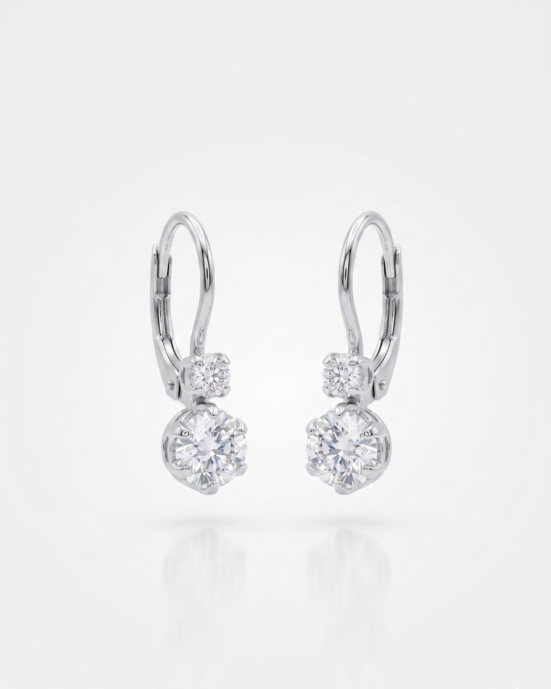 1.25ct Pırlantalı Küpe