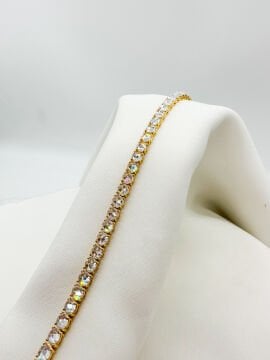 Beyaz Safirli Suyolu Bileklik