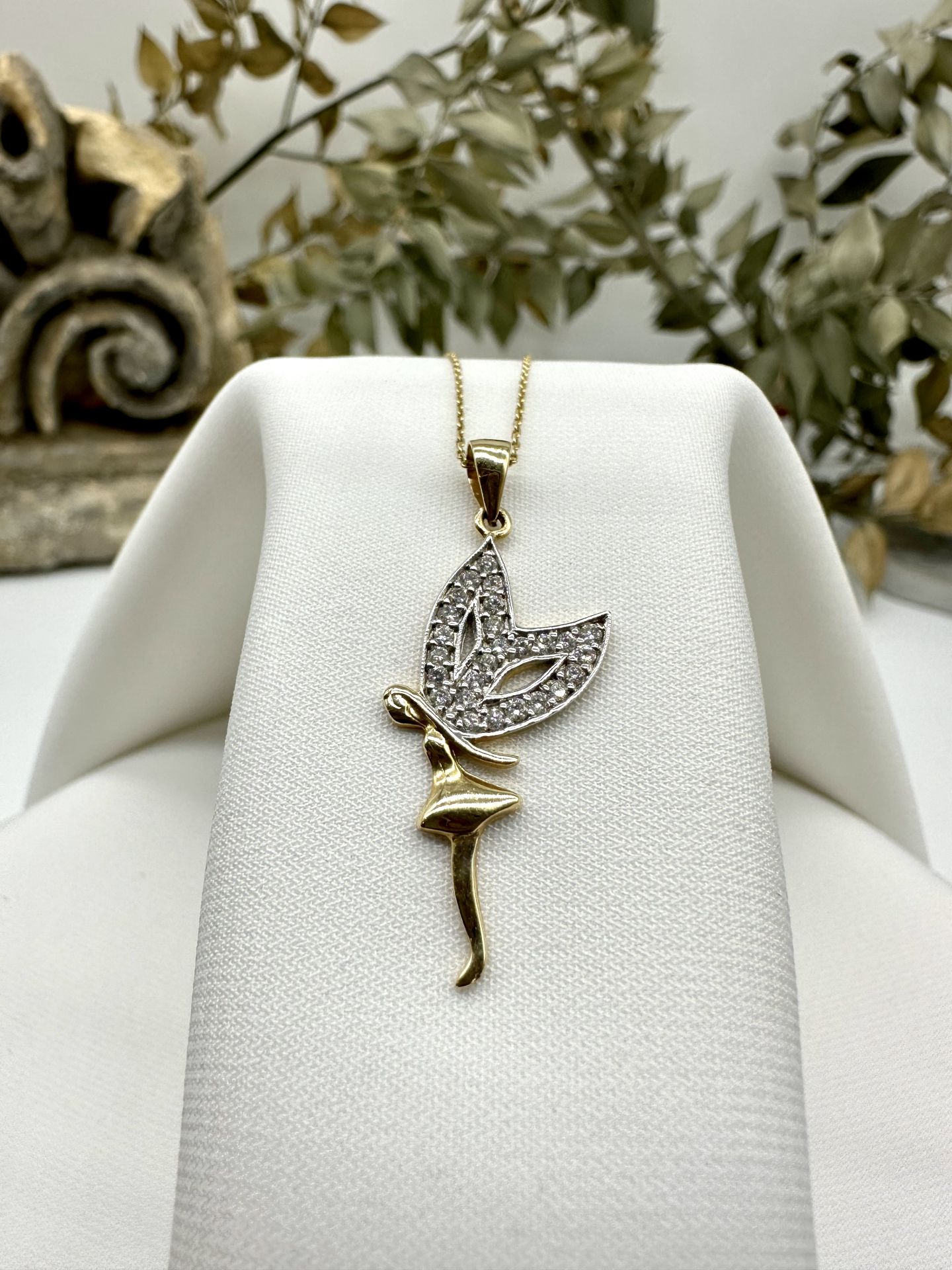 Fairy Pırlantalı Kolye