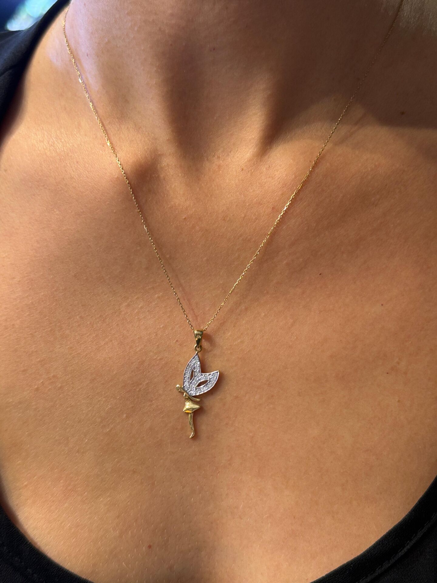 Fairy Pırlantalı Kolye