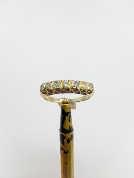 0.35ct Pırlanta Yeditaş Yüzük