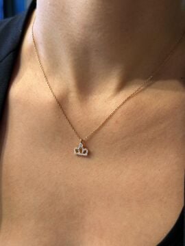 Crown Pırlanta Kolye