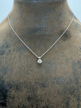 Brown Pırlanta Kolye