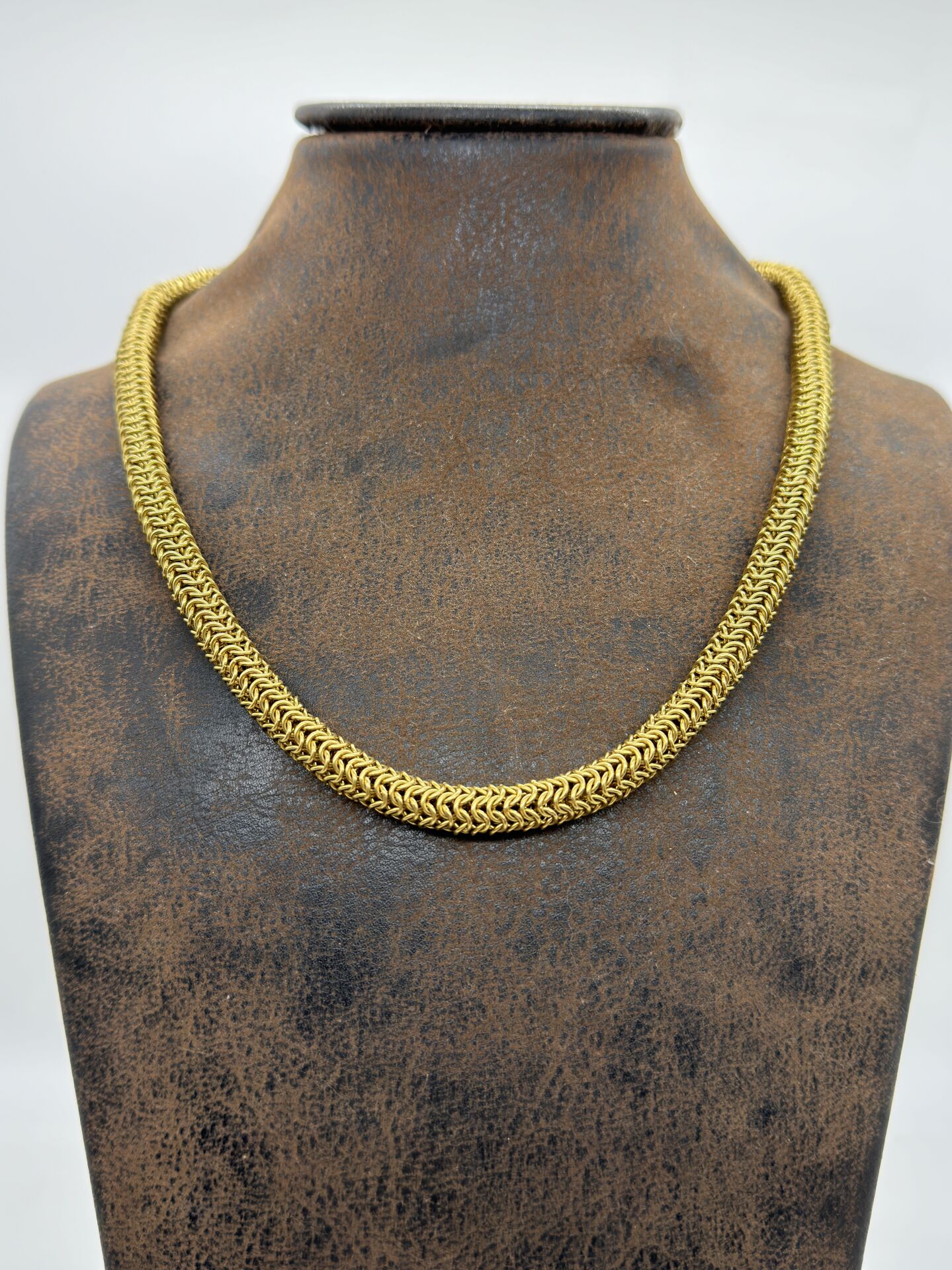 Vintage Altın Zincir Kolye