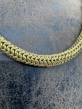 Vintage Altın Zincir Kolye