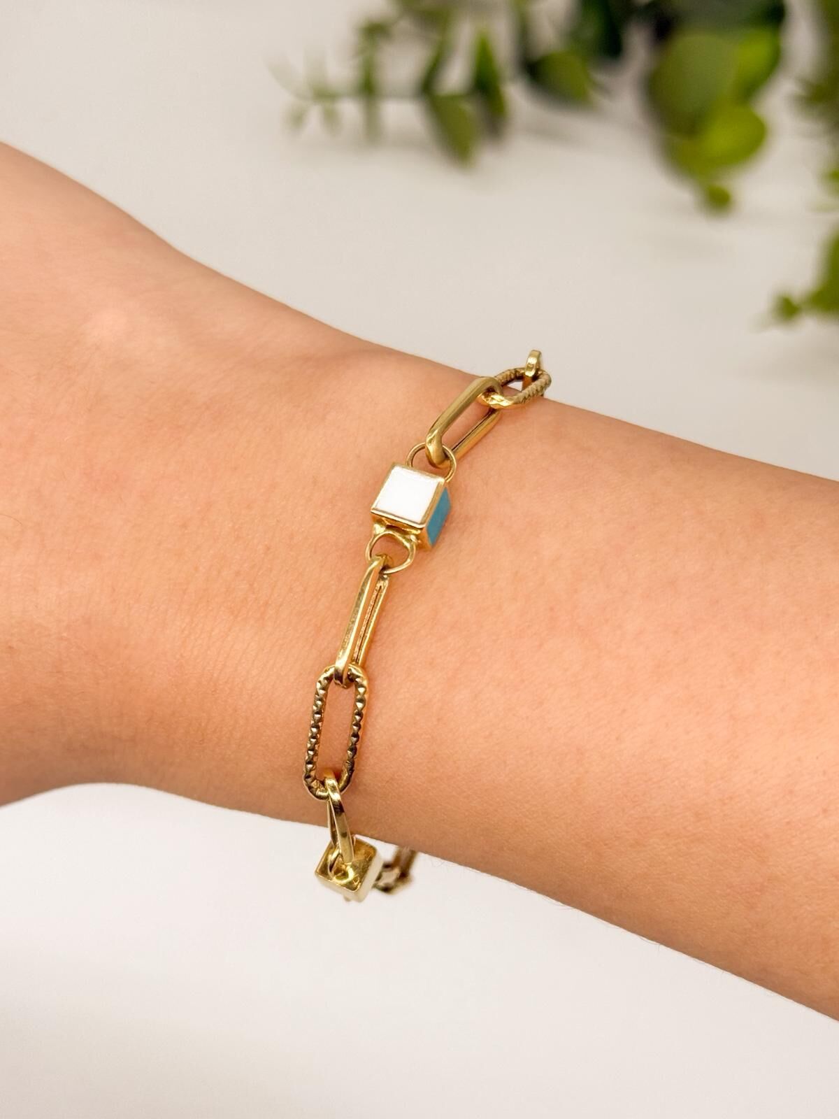 Dove Altın Zincir Bileklik