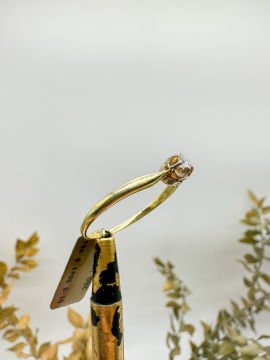 0.08ct Pırlanta Tektaş Yüzük