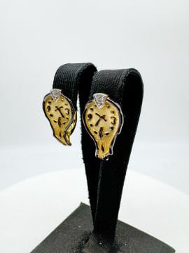 Dali Koleksiyonu Pırlantalı Küpe