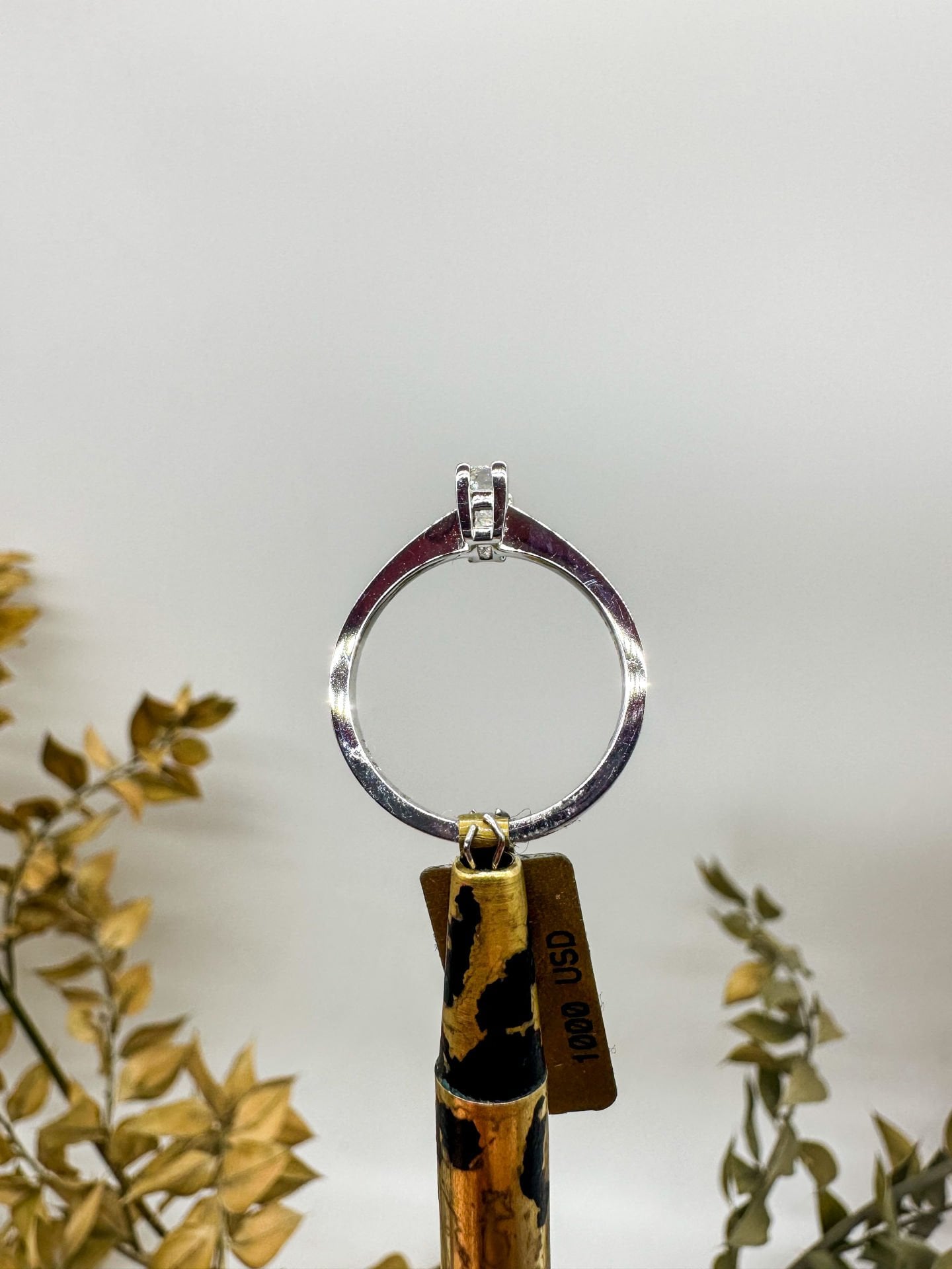 0.39ct Baget Yüzük