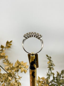 0.14ct Pırlanta Yeditaş Yüzük