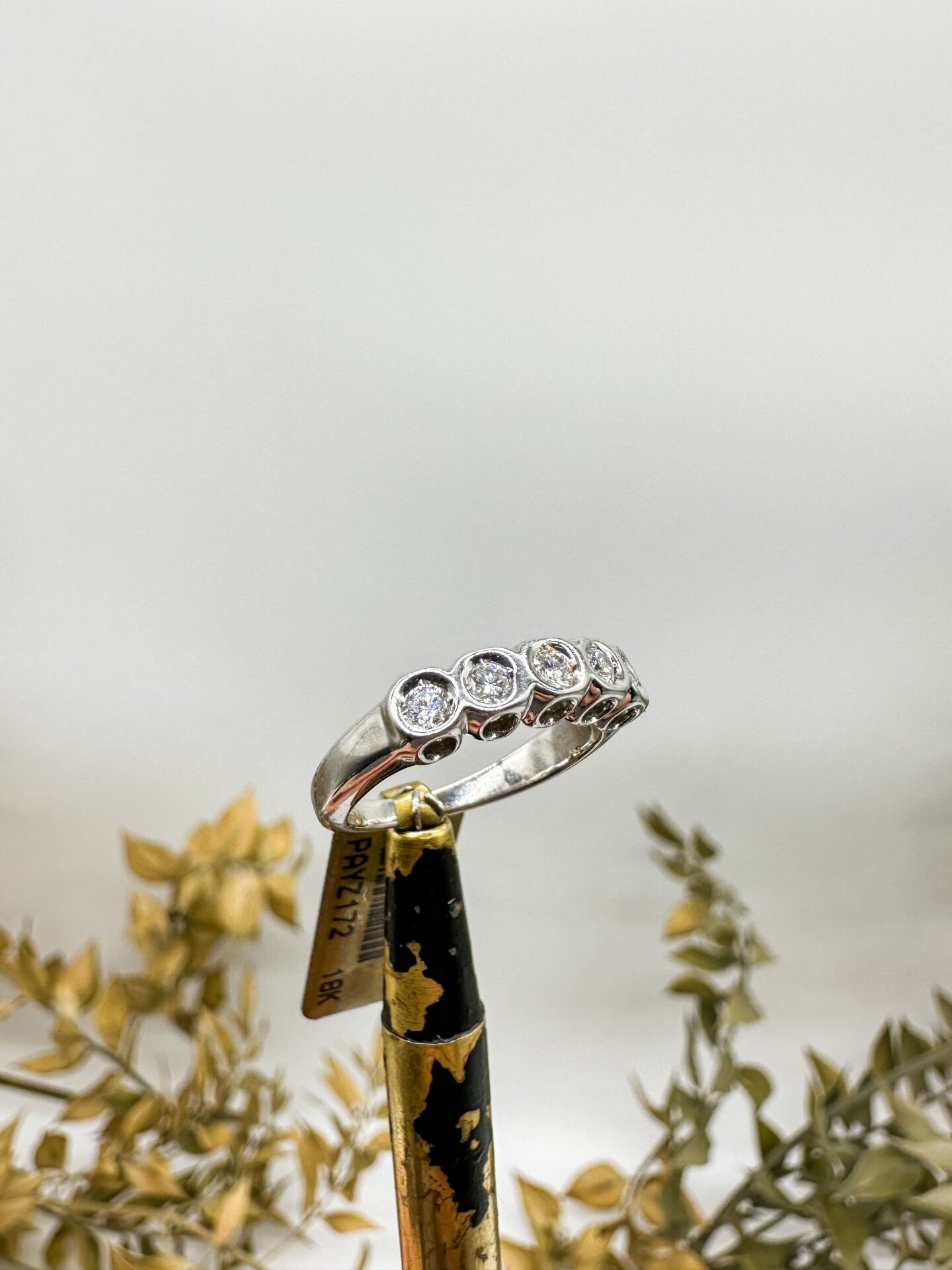0.50 ct Pırlanta Beştaş Yüzük