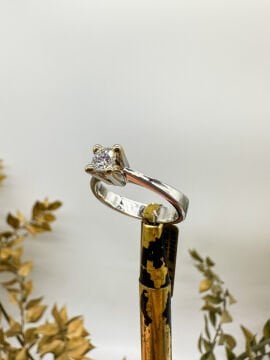 0.39 ct Pırlanta Tektaş Yüzük