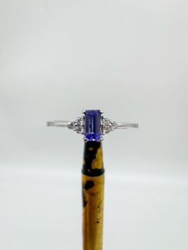 Pırlantalı Ametist Yüzük