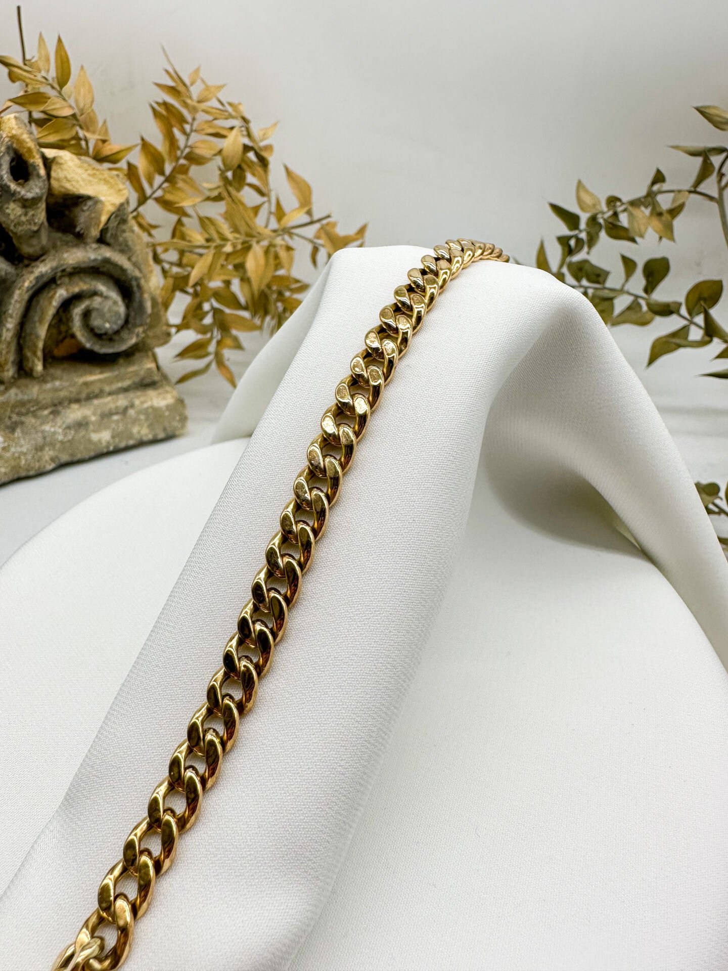 Celia Altın Zincir Bileklik