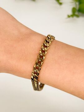 Celia Altın Zincir Bileklik