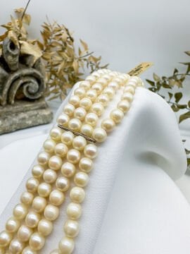 Zümrütlü İnci Tatum Bileklik