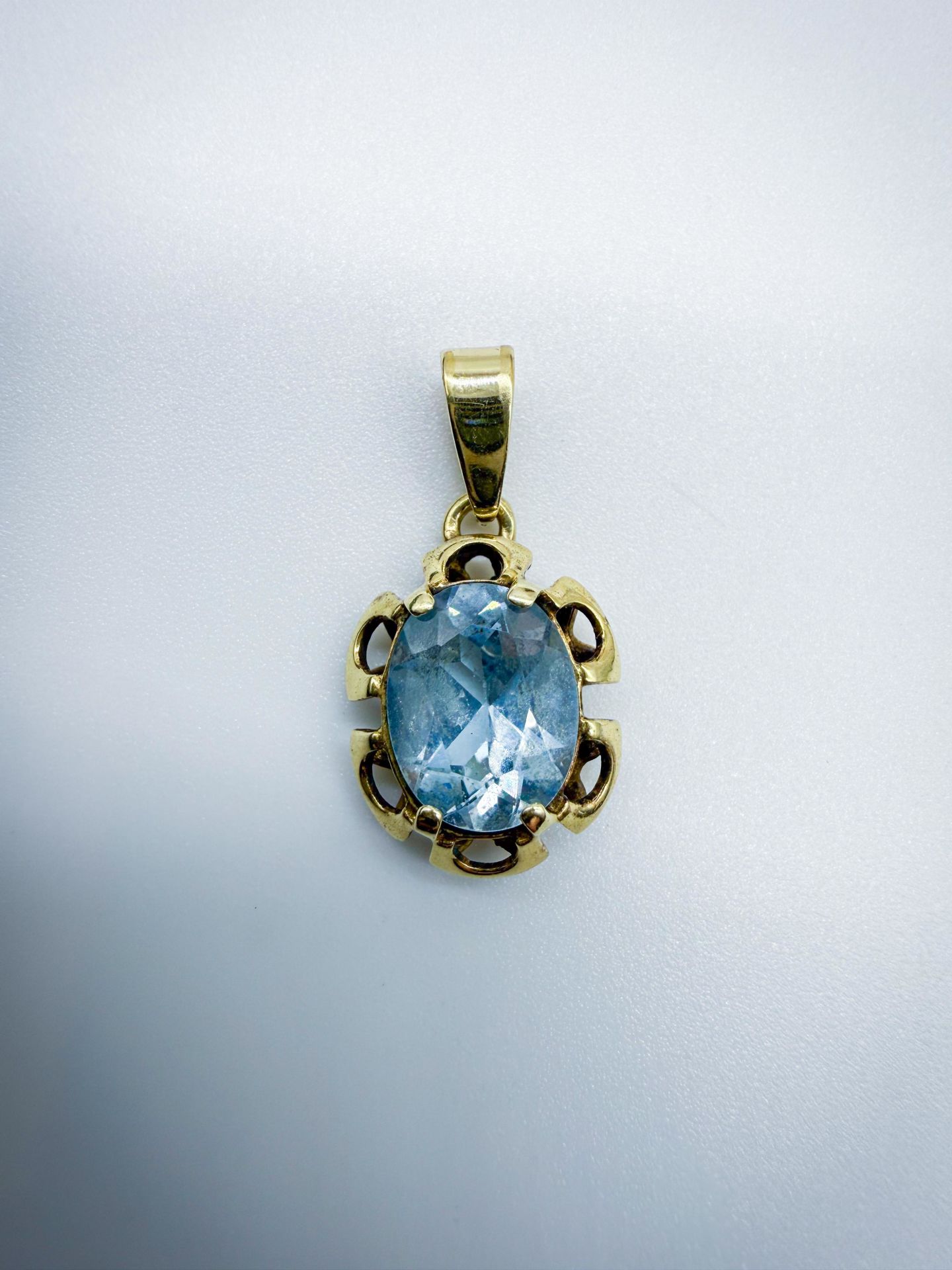 Akuamarine Kolye Ucu