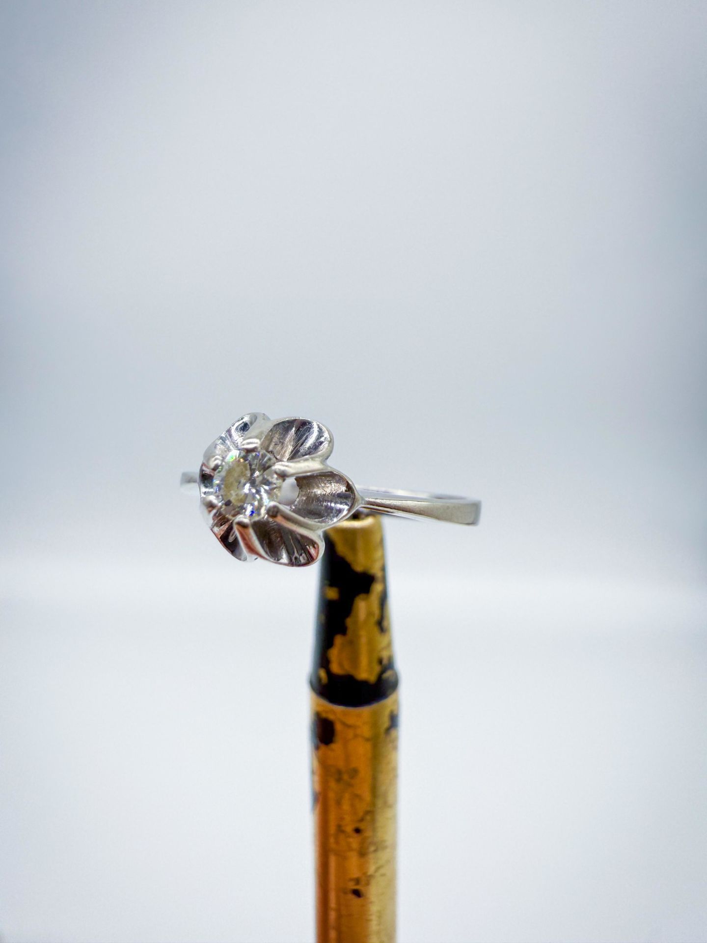 0.12ct Pırlanta Tektaş Yüzük