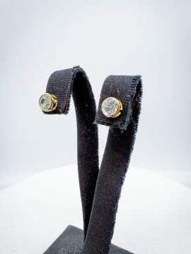 Blue Topaz Küpe