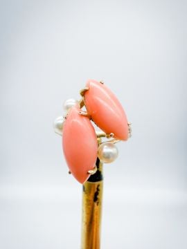 İncili Mercan Yüzük