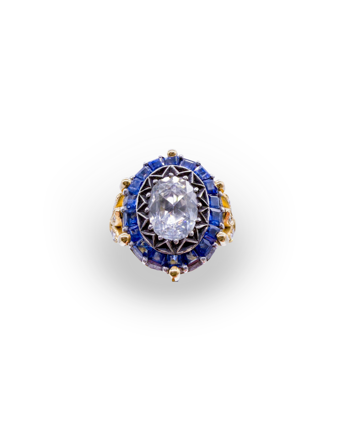 Sofia Elmaslı Safir Yüzük
