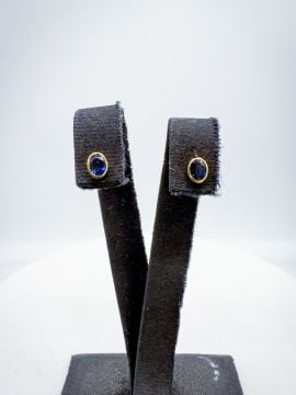Safir Küpe