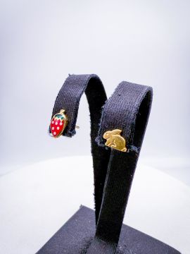 Tavşan ve Çilek Küpe