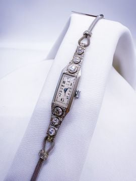 Delcona Pırlantalı Altın Kol Saat