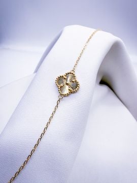 Altın Yonca Bileklik