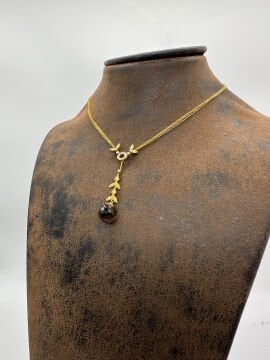 Smoky Topaz Kolye