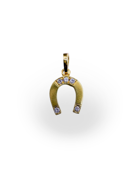 Pırlanta Nal Kolye Ucu