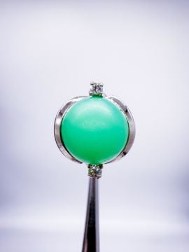 Pırlantalı Kalsedon Yüzük