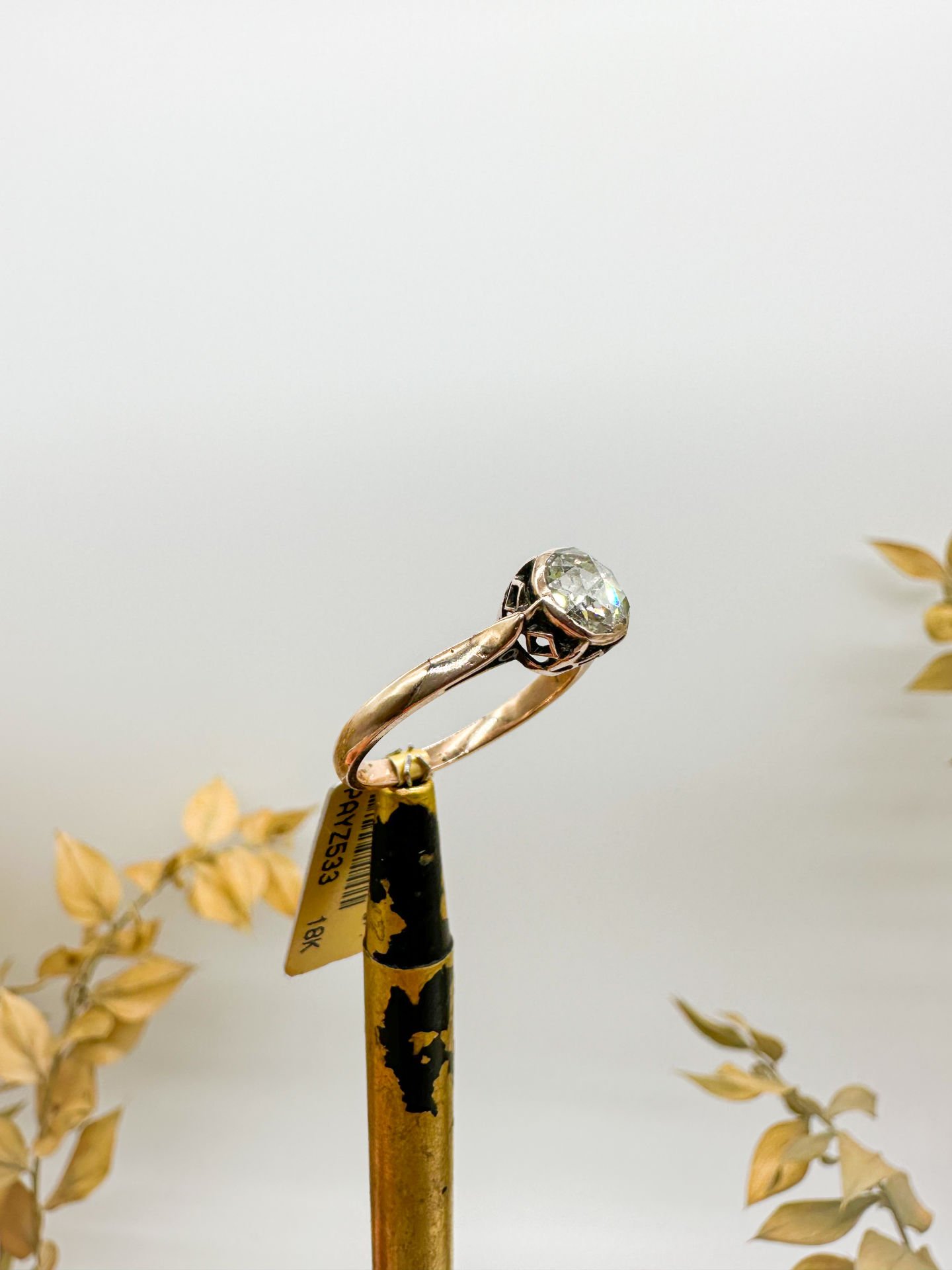 Elmas Tektaş Yüzük