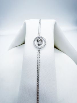 Pırlantalı Allah Bileklik