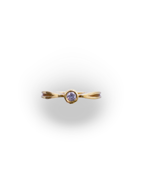 0.07 ct Pırlanta Tektaş Yüzük