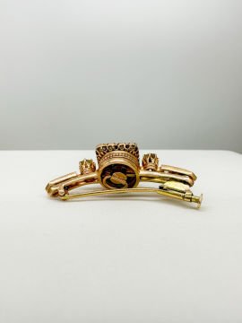 Zümrüt ve Pırlantalı Broş