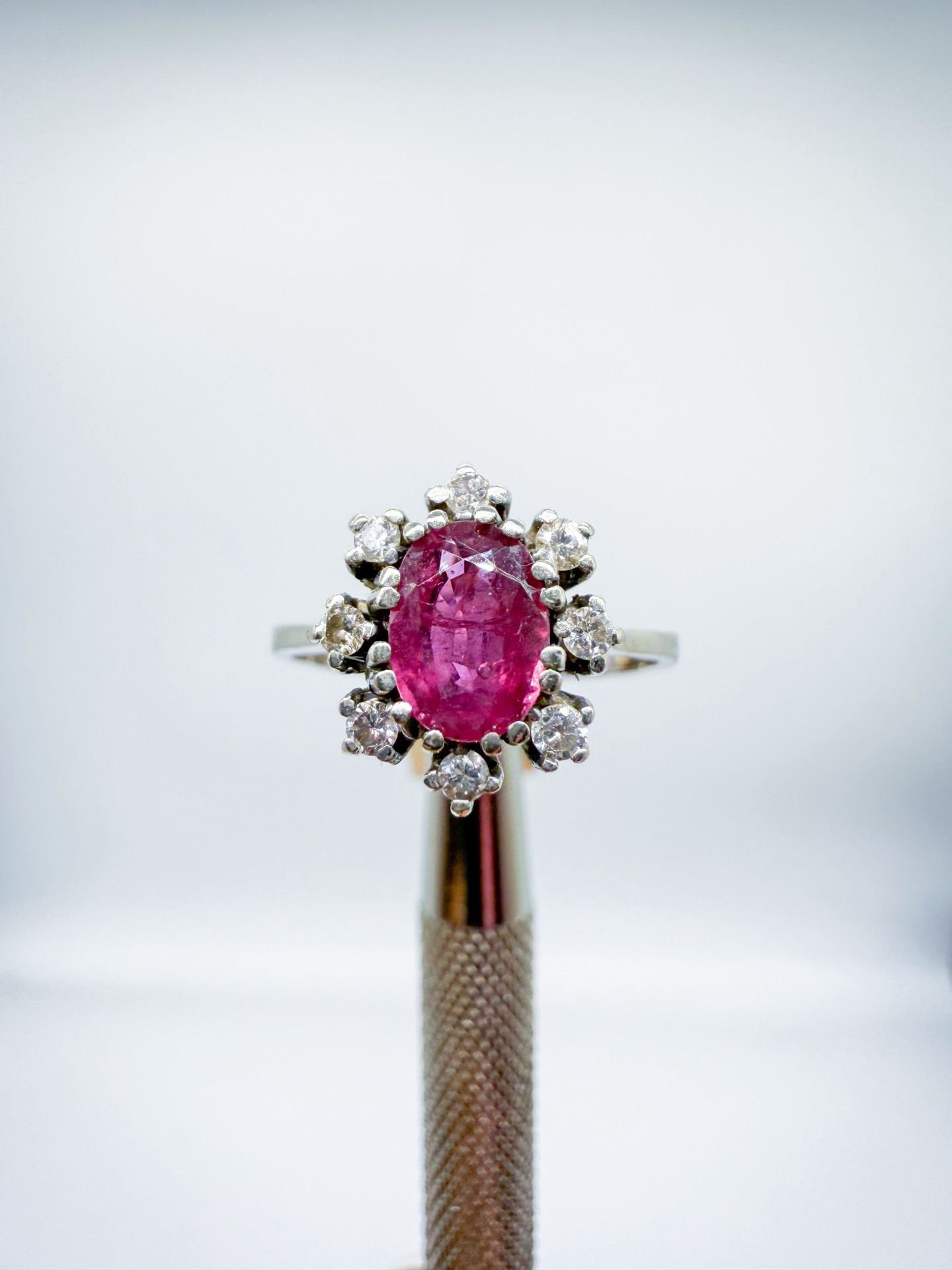 Pırlantalı Yakut Yüzük