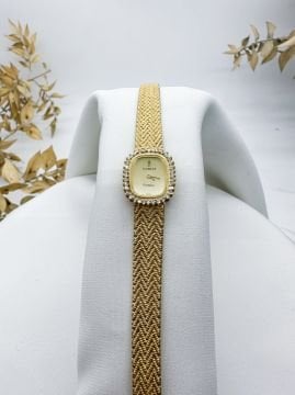 Corum Pırlantalı Altın Kol Saati