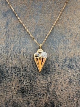 Pırlantalı Ice Cream Kolye