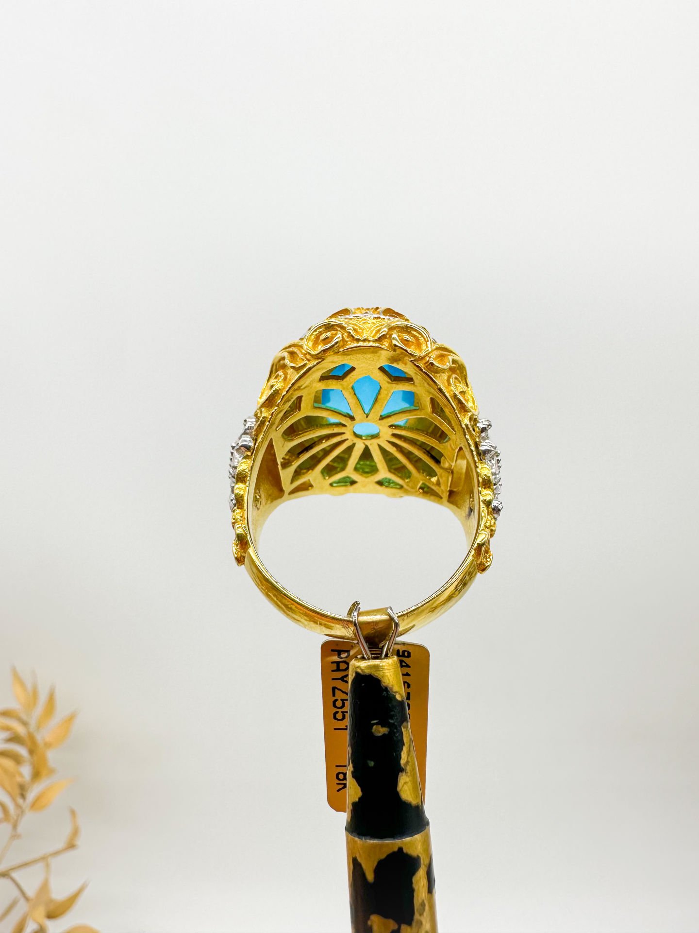Blue Topaz Yüzük