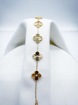 Altın Yonca Bileklik