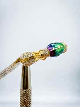 Skarab Mineli Pırlanta Yüzük