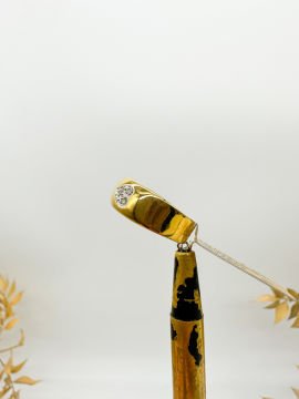 Kalpli Pırlantalı Yüzük