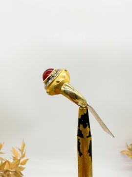 Akik ve Pırlantalı Yüzük