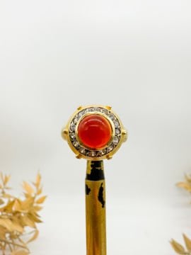 Akik ve Pırlantalı Yüzük